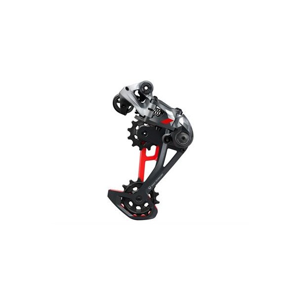 SRAM Bagskifter X01 Eagle 12 speed Long cage Red Grey graphics